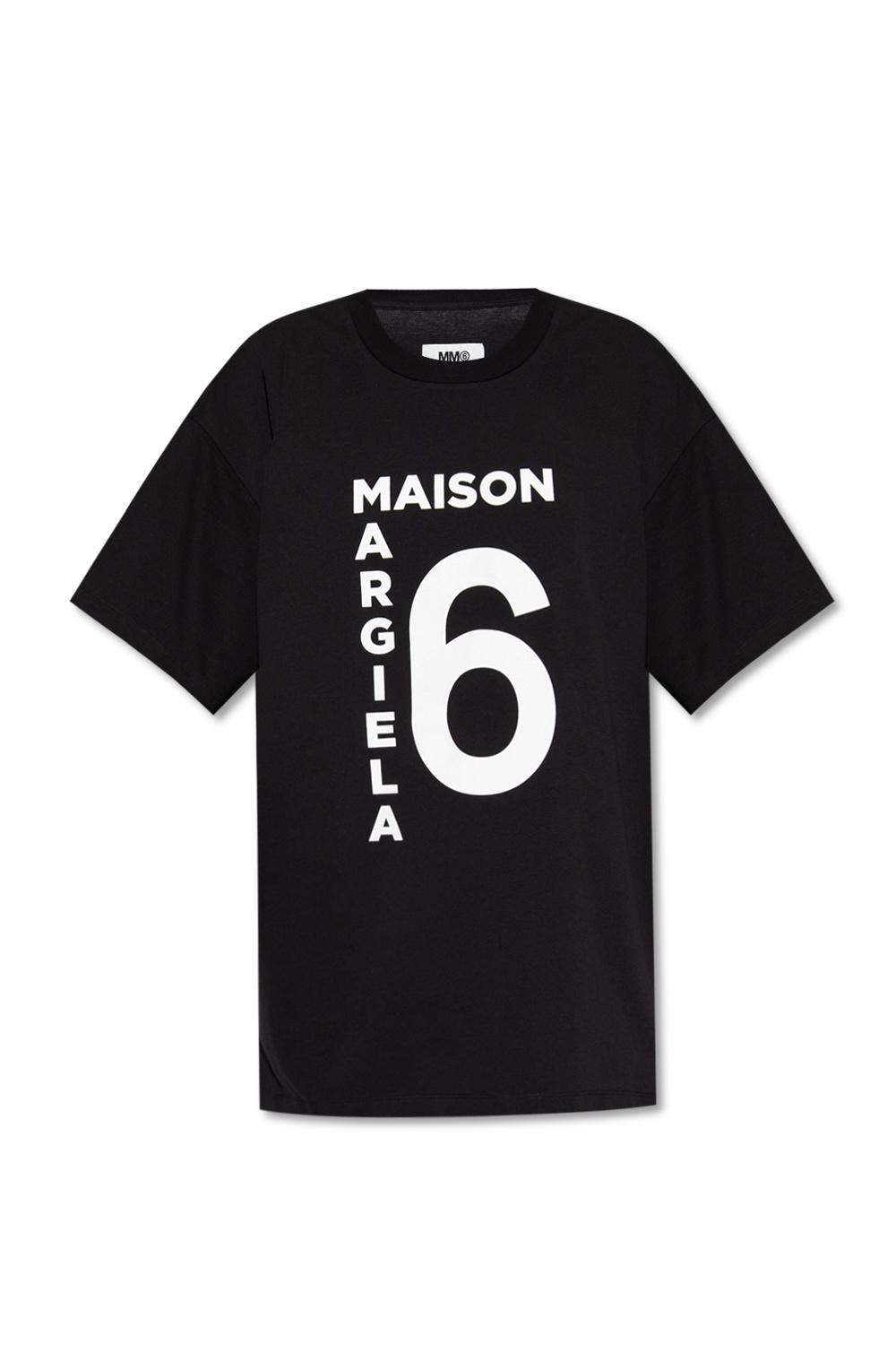 Black Logo T-shirt MM6 Maison Margiela - Vitkac Canada